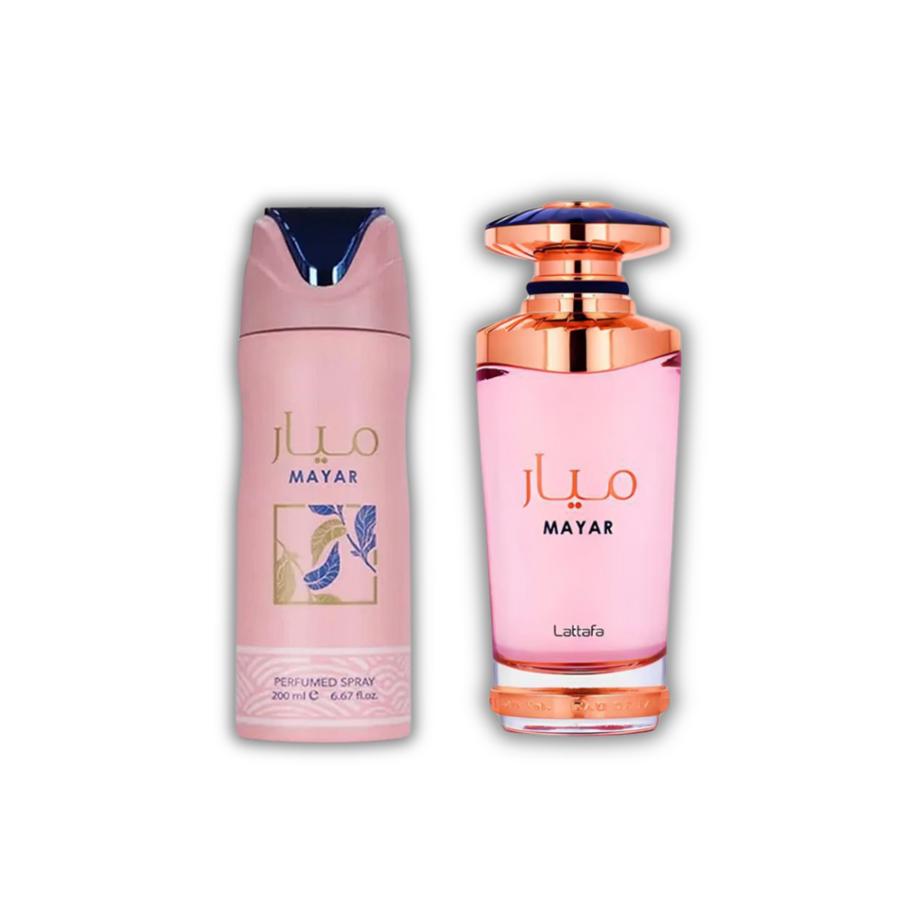 Lattafa Mayar Edp 100 Ml + 200ml Deo Spray Mujer Set