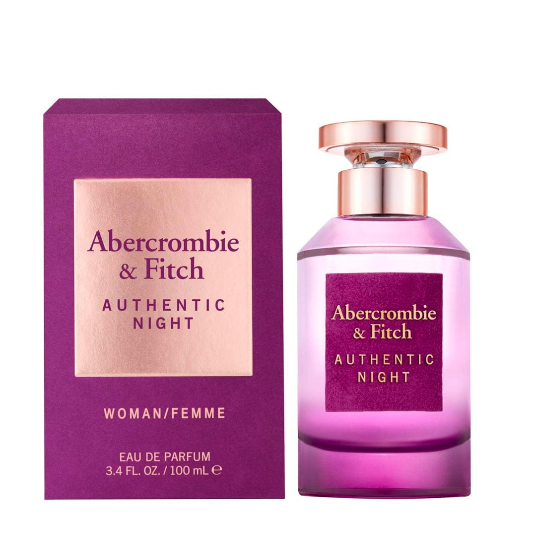 Abercrombie & Fitch Authentic Night Woman EDP 100 ML (M)